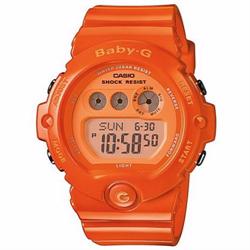 Image of CASIO BABY-G HELT ORANGE DIGITALT DAME UR, BG-6902-4BER